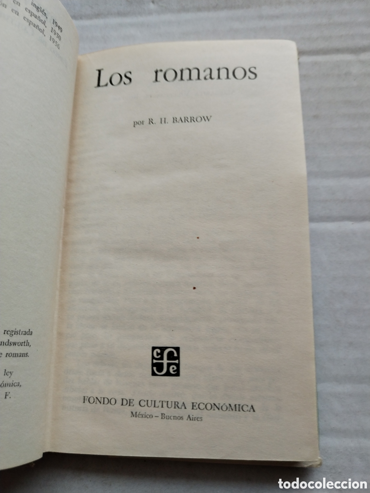Libros de segunda mano: LOS ROMANOS/R. H. BARROW - Foto 2