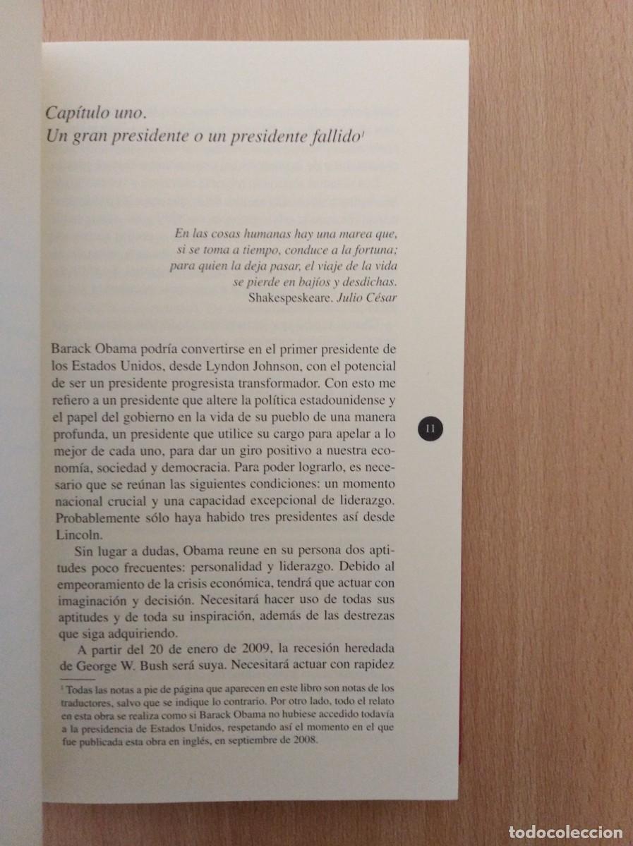 Libros de segunda mano: EL DESAF&Iacute;O DE OBAMA. Robert Kuttner - Foto 5
