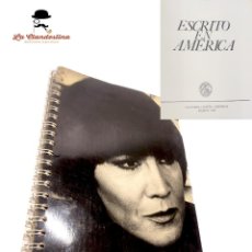 Libros de segunda mano: ESCRITO EN AMÉRICA. SUSANA MARA. FIRMADO POR LA AUTORA. EDICIONES CULTURA HISPÁNICA. MADRID. 1980.. Lote 383532919