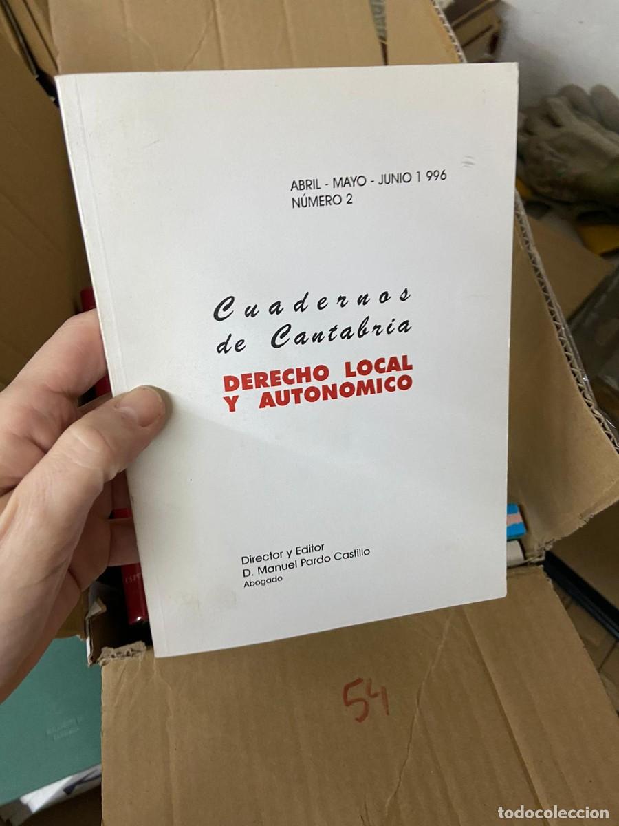 Libros de segunda mano: CAJA54, cuadernos de cantabria, derecho local y autonomico