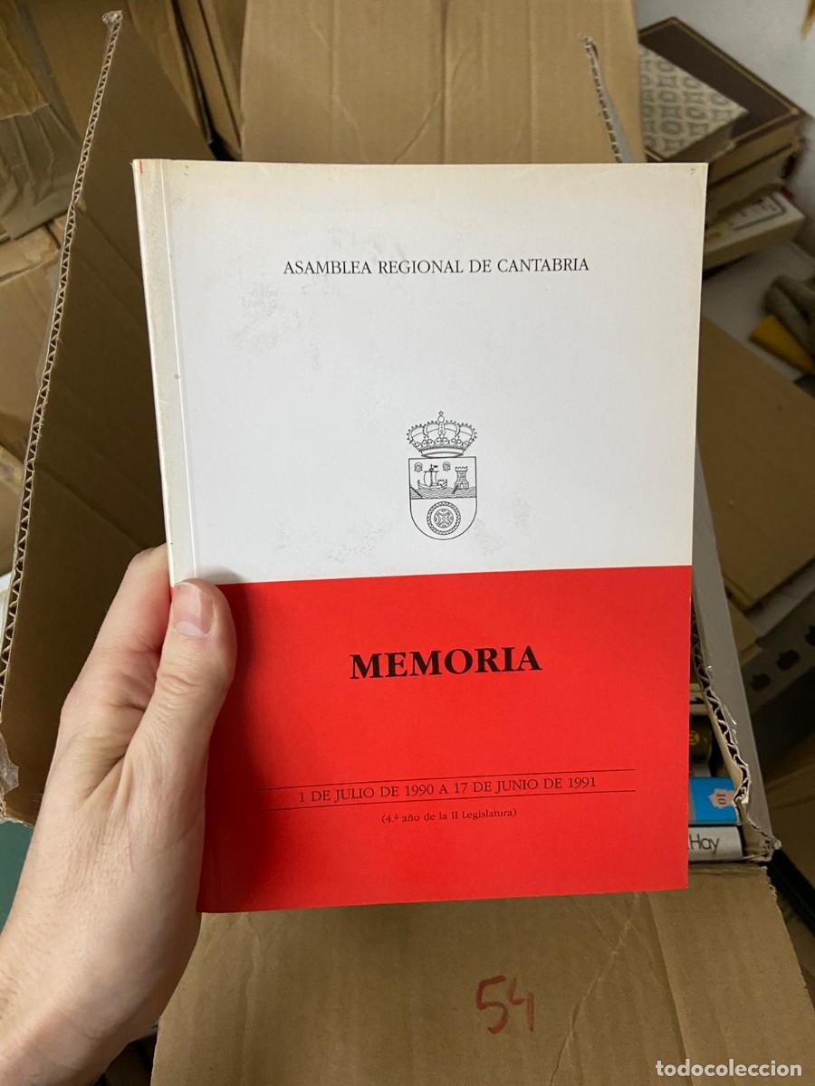 Libros de segunda mano: CAJA54, memoria, asamblea regional de cantabria 1993