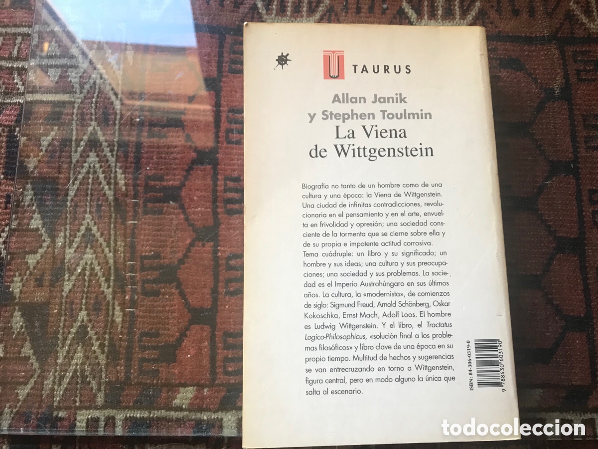 Libros de segunda mano: La Viena de Wittgenstein. Allan Janik. Taurus. Subrayado - Foto 3