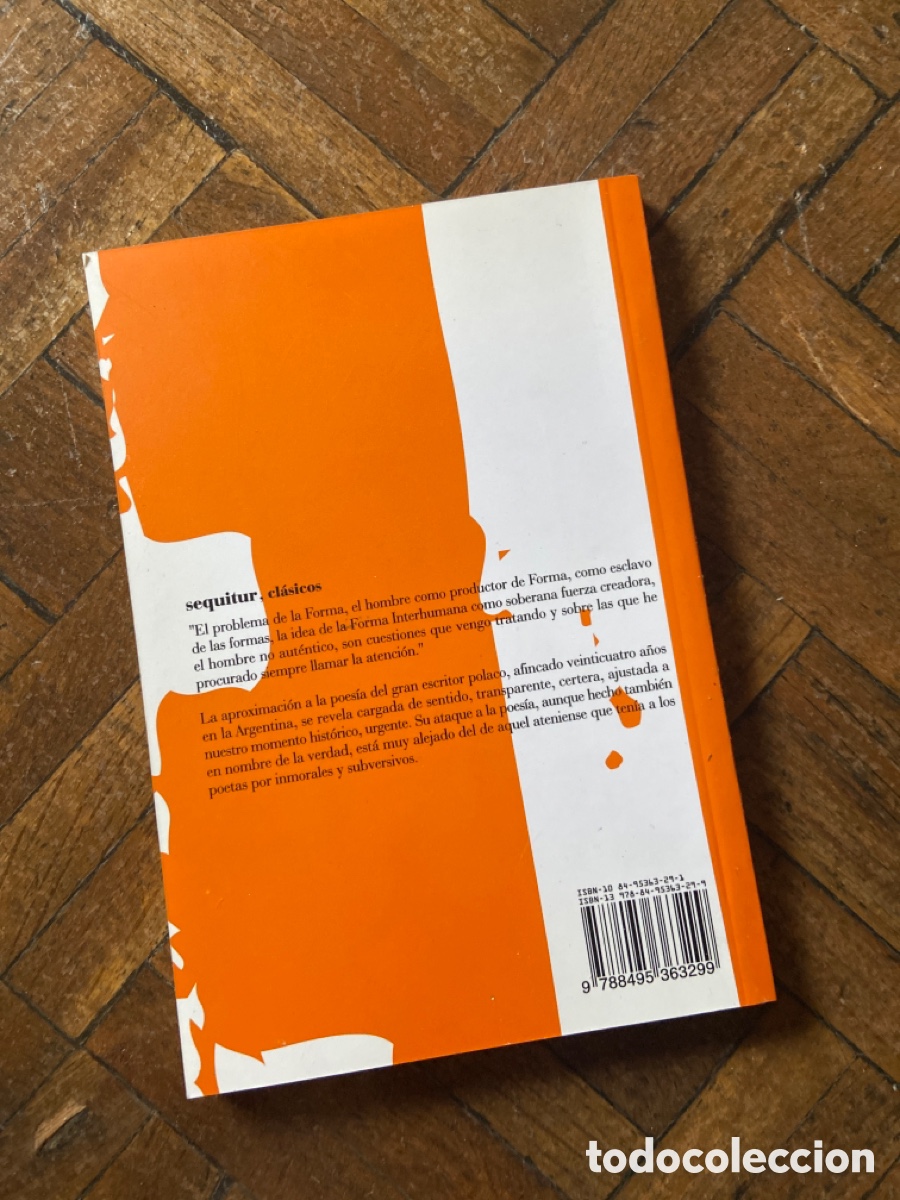Libros de segunda mano: Contra los poetas - Witold Gombrowicz - Sequitur (2006) - Foto 5