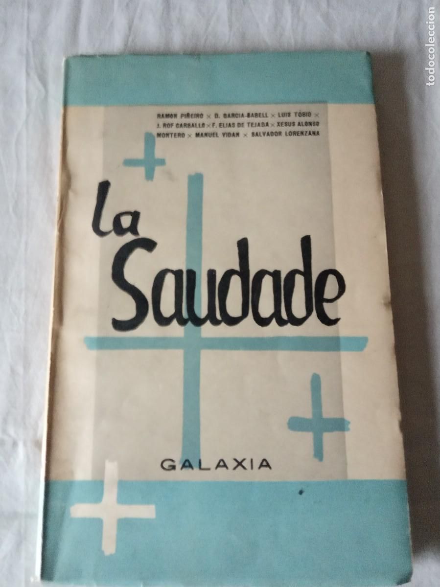 Libros de segunda mano: La saudade. Galaxia. 1953. - Foto 1