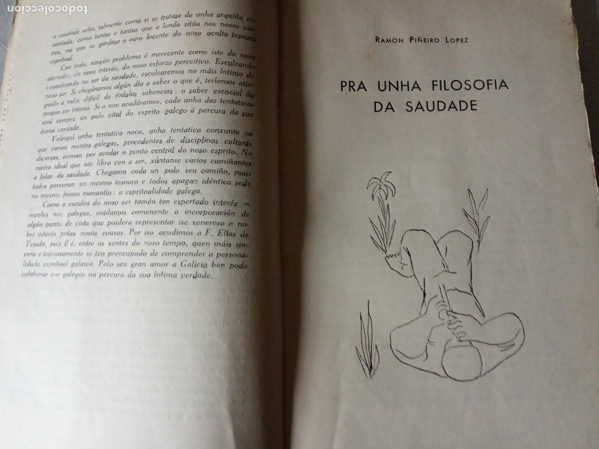 Libros de segunda mano: La saudade. Galaxia. 1953. - Foto 6