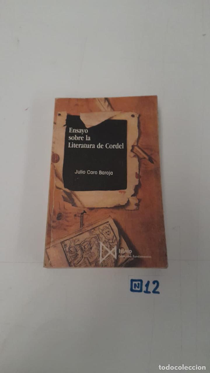 Libros de segunda mano: Ensayo sobre la literatura de cordel - Foto 1