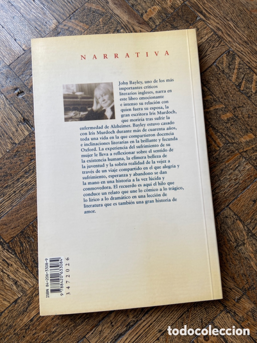 Libros de segunda mano: Eleg&iacute;a a Iris - John Bayley - Alianza (1999) - Foto 5