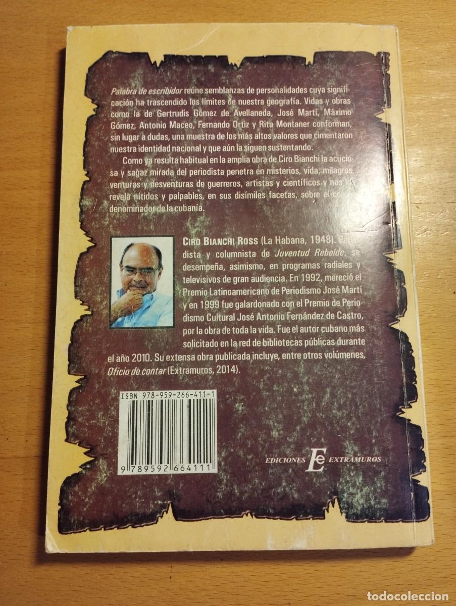 Libros de segunda mano: PALABRA DE ESCRIBIDOR (CIRO BIANCHI ROSS) - Foto 6