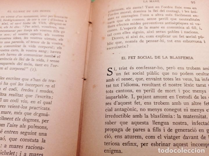 Libros de segunda mano: El llibre de les dones - Ivon LEscop - 1925 - Foto 3