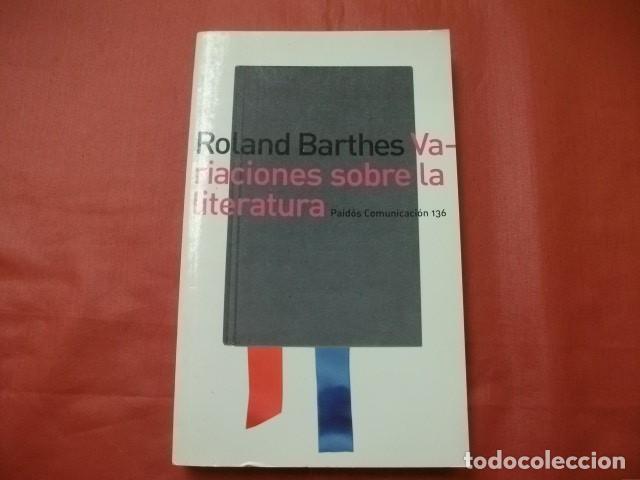Libros de segunda mano: VARIACIONES SOBRE LA LITERATURA- ROLAND BARTHES