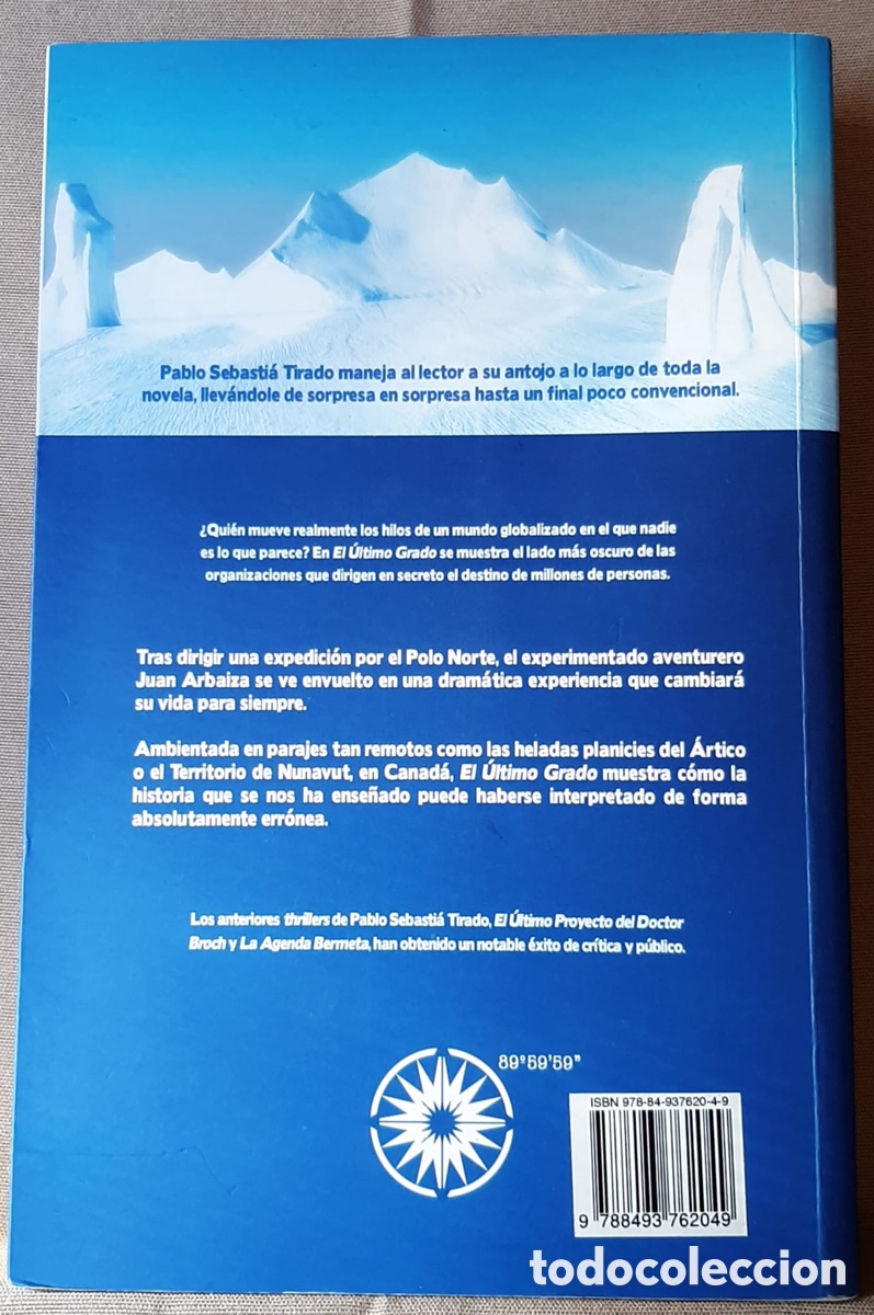 Libros de segunda mano: El &uacute;ltimo grado. Pablo Sebasti&aacute; Tirado. - Foto 2