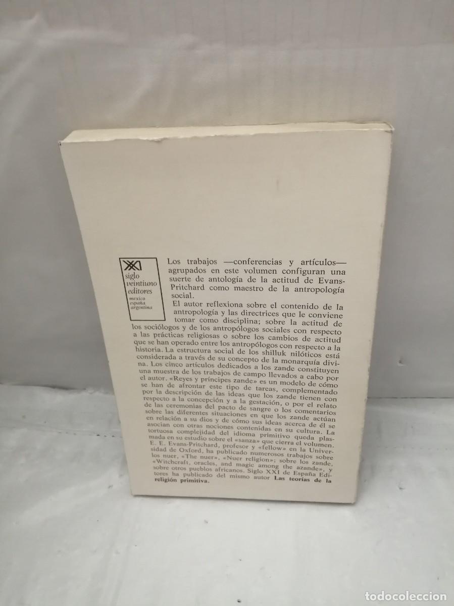Libros de segunda mano: ENSAYOS DE ANTROPOLOGIA SOCIAL (PRIMERA EDICI&Oacute;N) - Foto 2