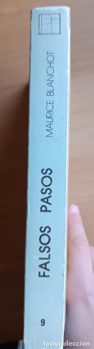 Libros de segunda mano: Falsos pasos de Maurice Blanchot - Foto 2