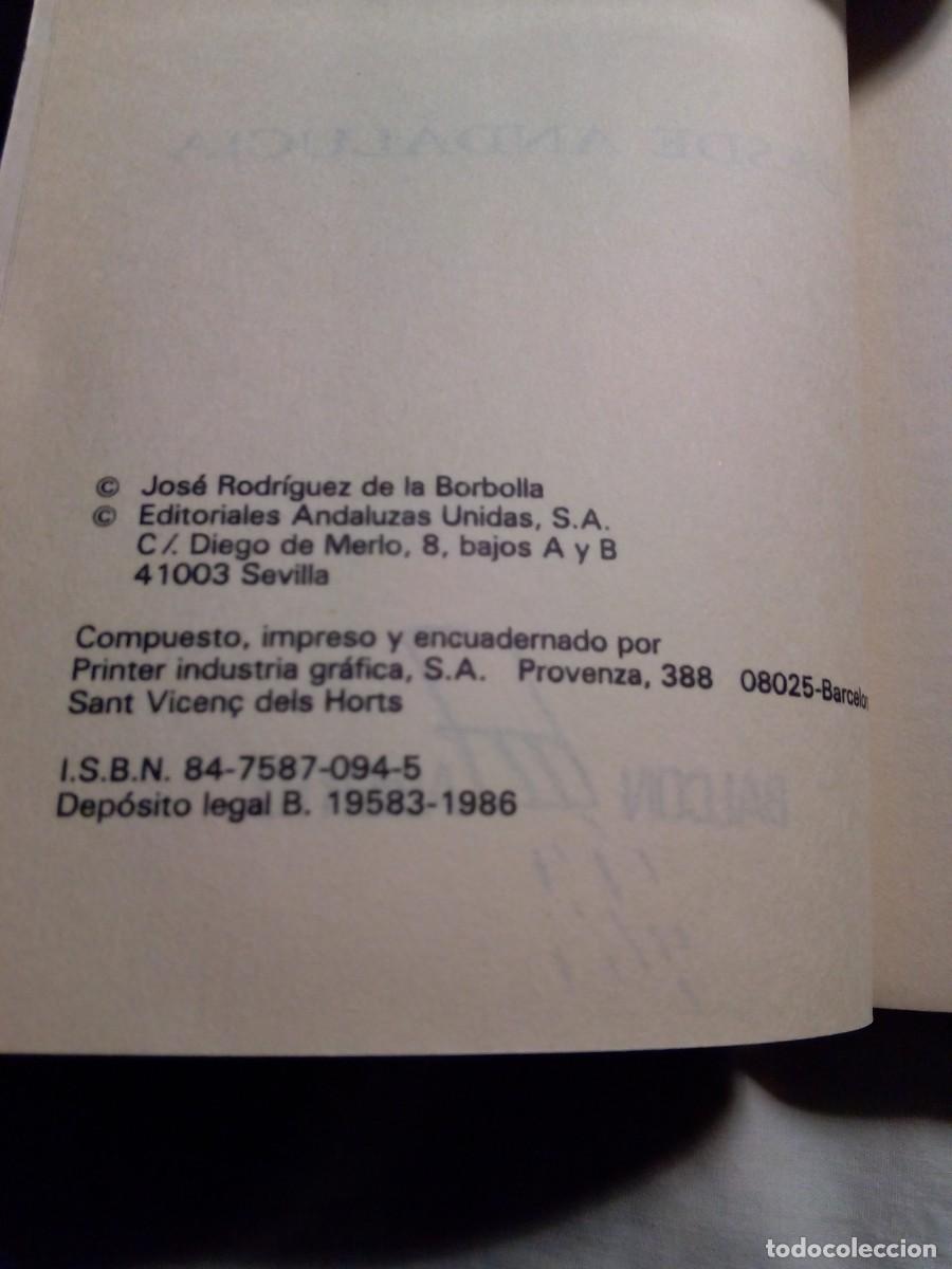 Libros de segunda mano: DESDE ANDALUC&Iacute;A / J. RODRIGUEZ DE LA BORBOLLA - Foto 3
