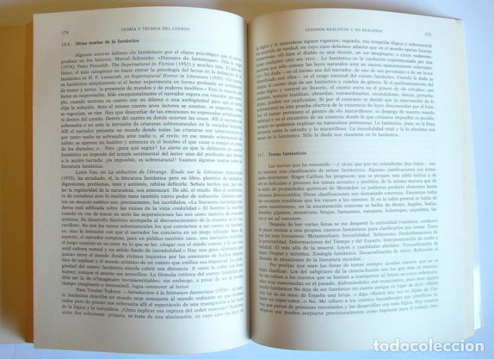 Libros de segunda mano: TEORIA Y TECNICA DEL CUENTO - ENRIQUE ANDERSON IMBERT - Foto 3
