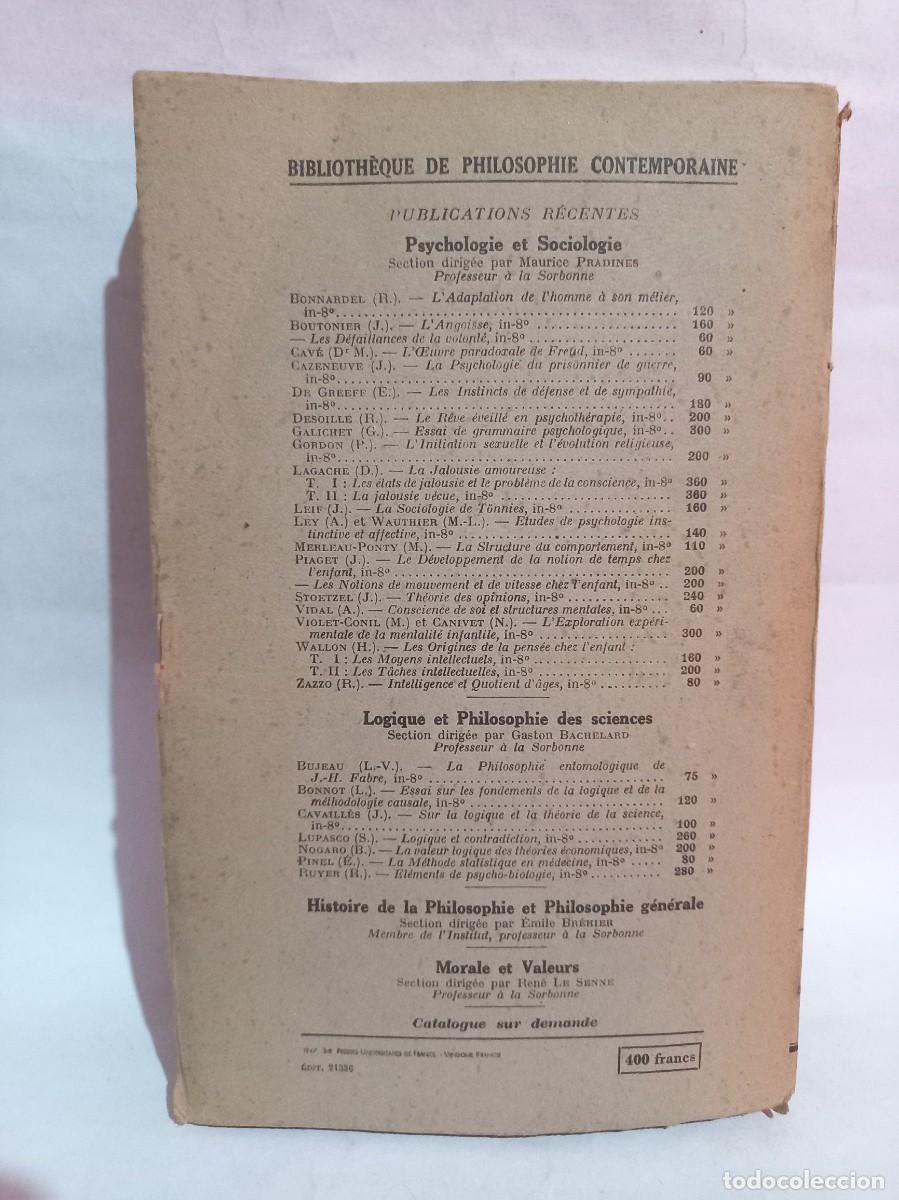 Libros de segunda mano: Lucien L&eacute;vy-Bruhl - La Mentalit&eacute; Primitive - 1947 - Foto 4
