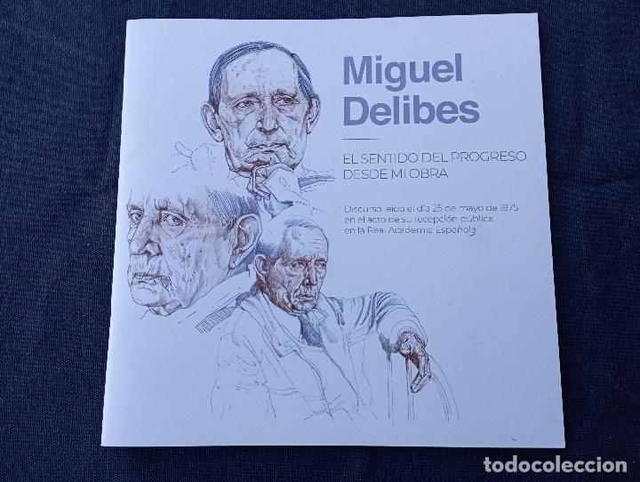Libros de segunda mano: El sentido del progreso desde mi obra - Miguel Delibes - Foto 1