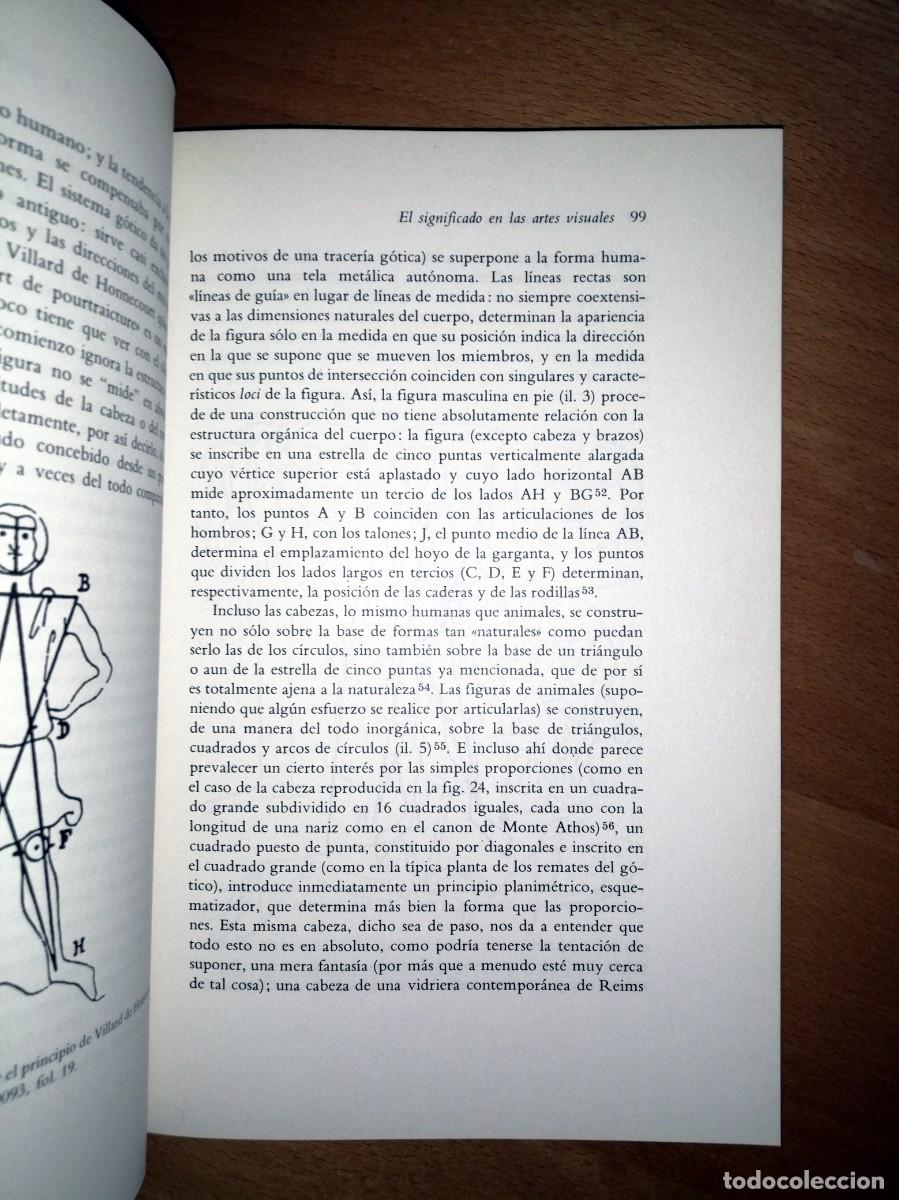 Libros de segunda mano: El significado de las artes visuales, de Erwin Panofsky - Foto 3