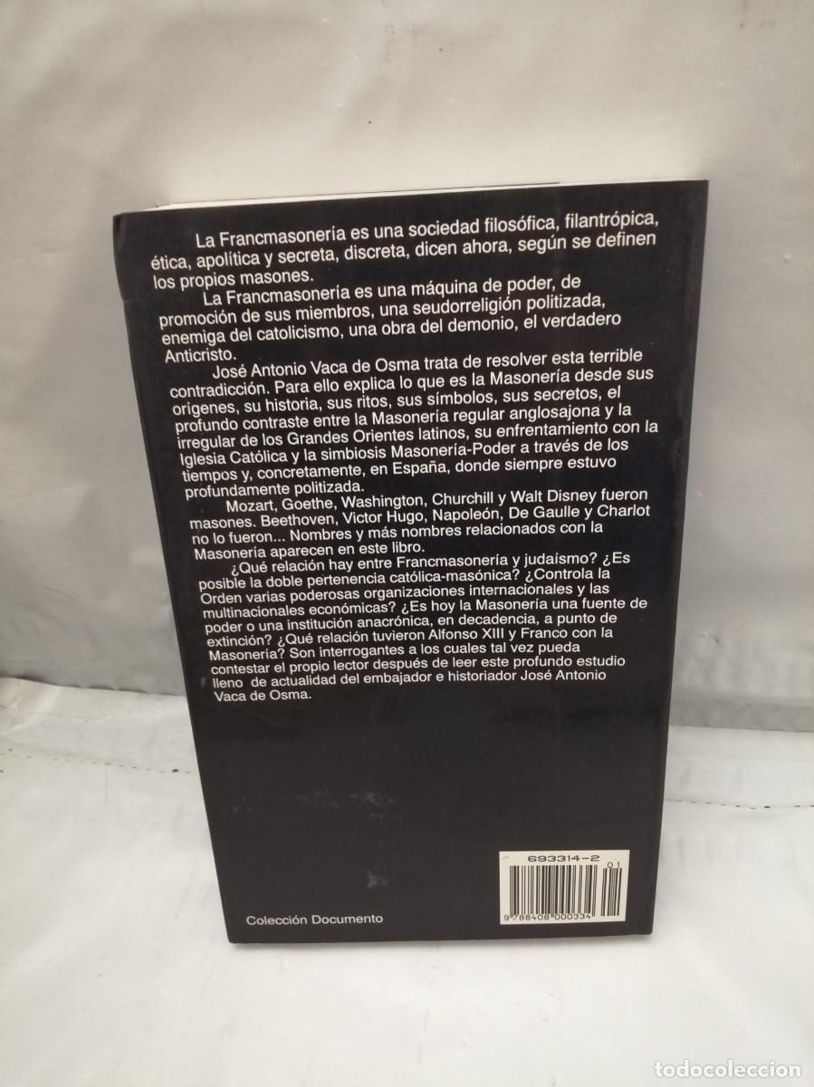 Libros de segunda mano: LA MASONER&Iacute;A Y EL PODER (PRIMERA EDICI&Oacute;N) - Foto 2