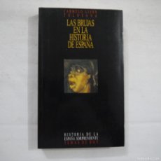 Libros de segunda mano: LAS BRUJAS EN LA HISTORIA DE ESPAÑA - CARMELO LISON TOLOSANA - TEMAS DE HOY - 1992 - 1.ª EDICIÓN. Lote 394152679