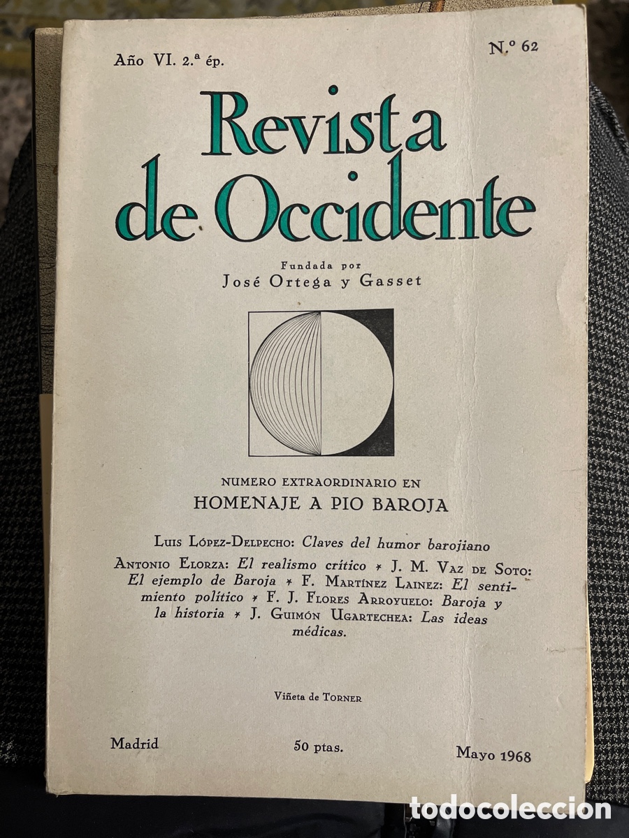 Libros de segunda mano: Revista de Occidente. Mayo 1968 - Foto 1