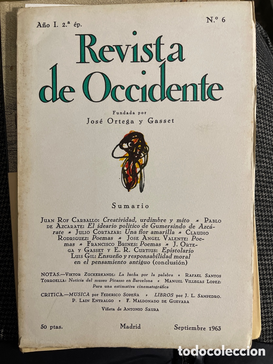 Libros de segunda mano: Revista de Occidente. Septiembre 1963 - Foto 1