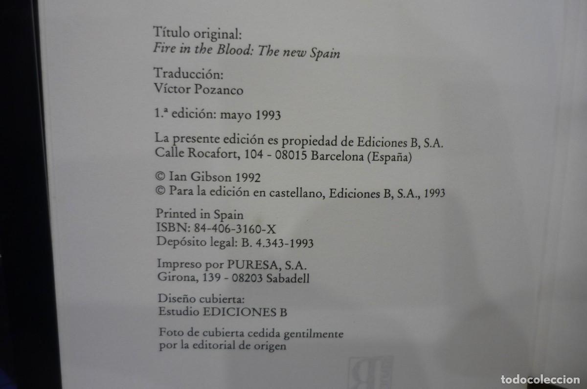 Libros de segunda mano: ESPA&Ntilde;A, DE IAN GIBSON. EDICIONES B, 1&ordf; EDICI&Oacute;N 1993. - Foto 6