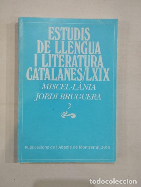 Libros de segunda mano: V.A. - Miscel&middot;l&agrave;nia Jordi Bruguera 3 - Foto 1