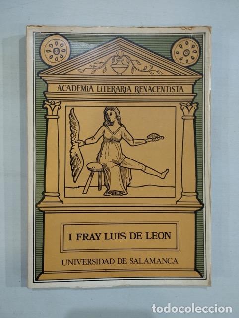 Libros de segunda mano: V.A. - I Fray Luis de Le&oacute;n - Foto 1