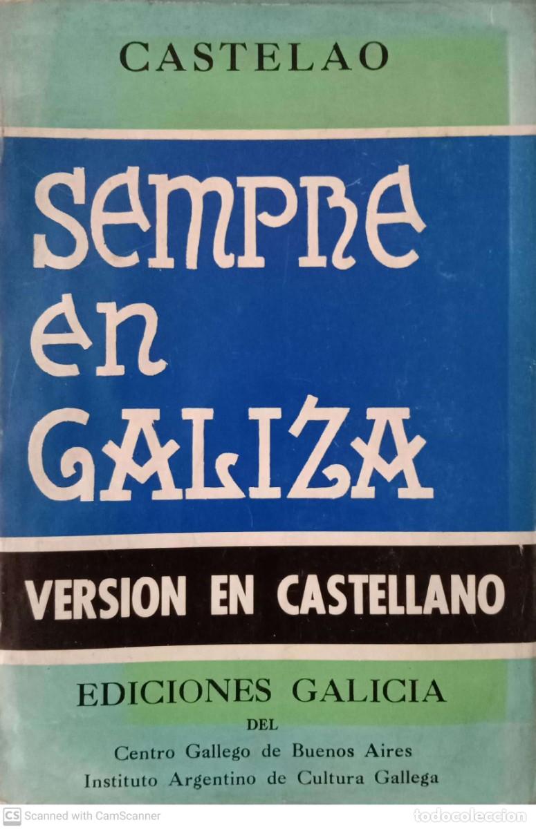 Libros de segunda mano: Sempre en Galiza (versi&oacute;n en castellano) [Castelao] - Foto 1