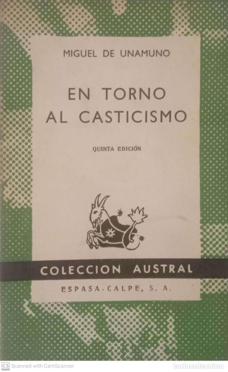 Libros de segunda mano: En torno al casticismo [Miguel de Unamuno] - Foto 1