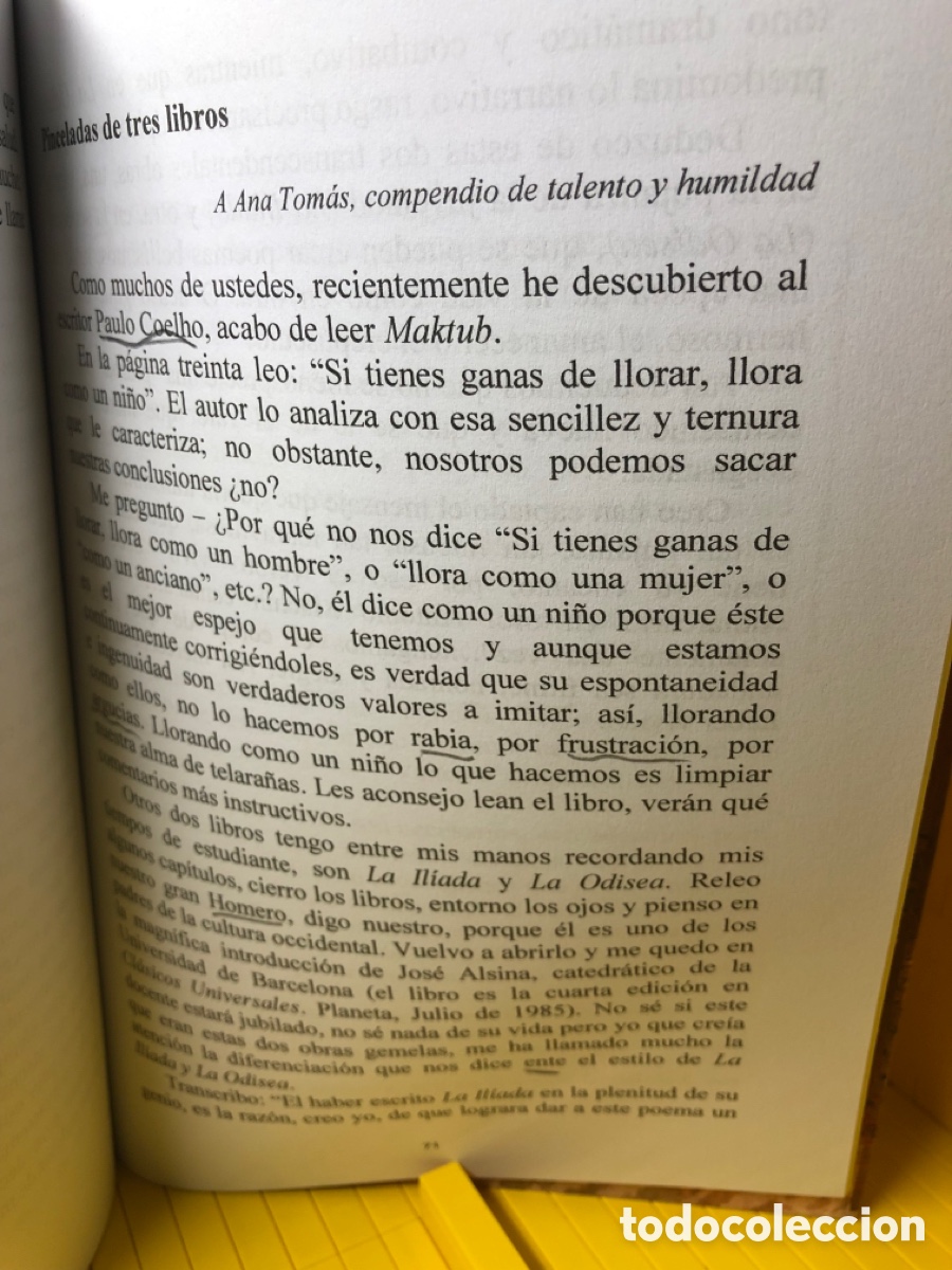 Libros de segunda mano: PUNTADAS LITERARIAS ANGELINA GIMENEZ ● ED. AMANIEL ● ● - Foto 8