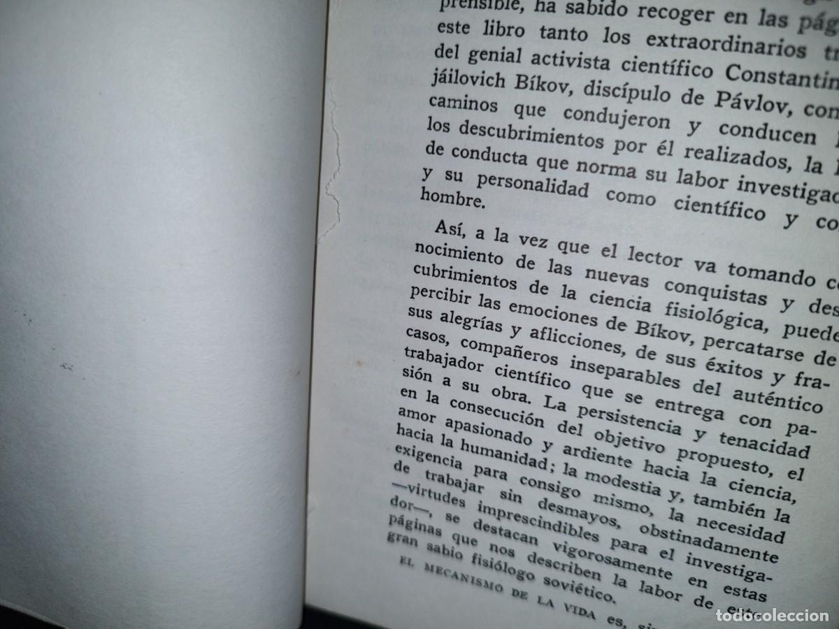 Libros de segunda mano: 67- EL MECANISMO DE LA VIDA - A. POPOVSKY - Foto 6