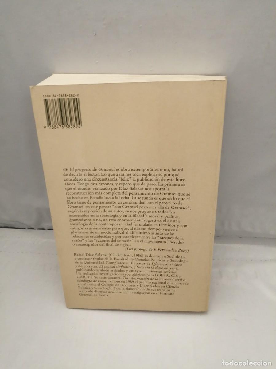 Libros de segunda mano: EL PROYECTO DE GRAMSCI (PRIMERA EDICI&Oacute;N) - Foto 2