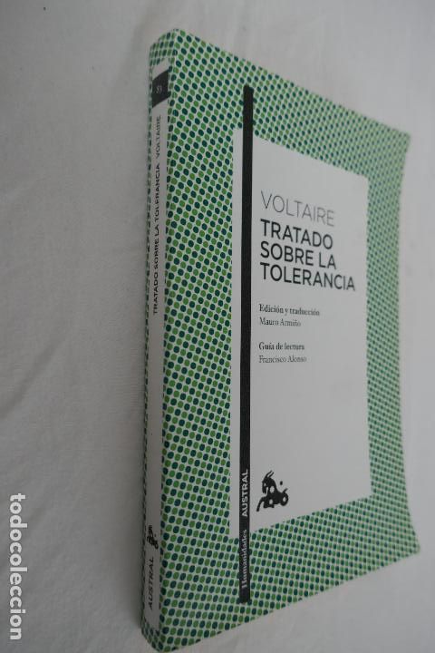 Libros de segunda mano: TRATADO SOBRE LA TOLERANCIA / VOLTAIRE / AUSTRAL - Foto 2