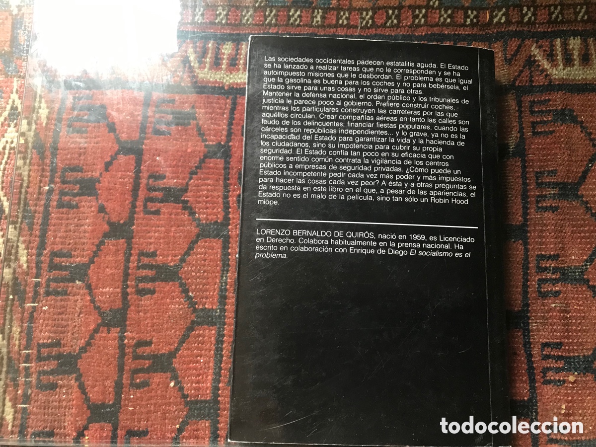 Libros de segunda mano: Proceso al Estado. Lorenzo Bernaldo de Quir&oacute;s. Drac - Foto 3