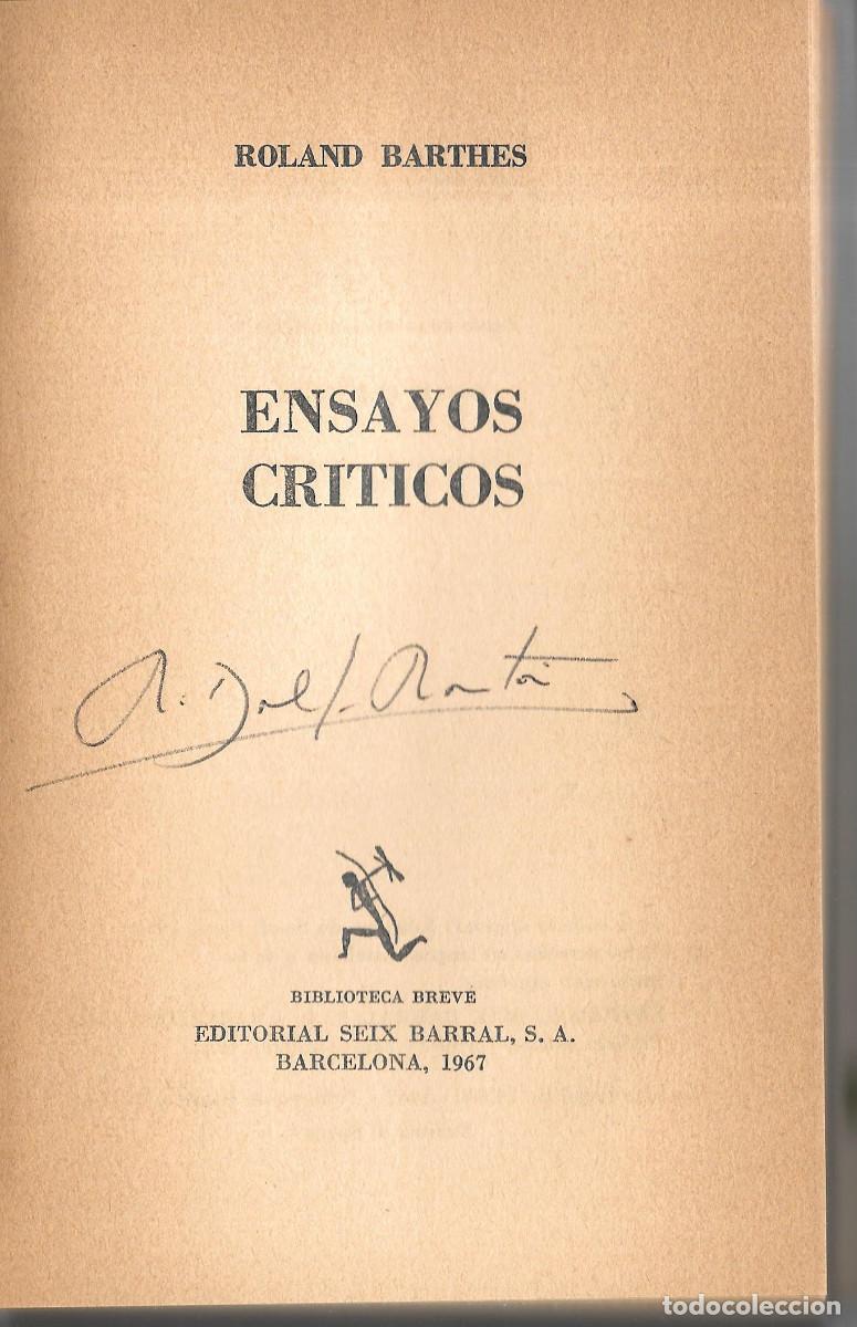 Libros de segunda mano: Roland Barthes - Foto 3