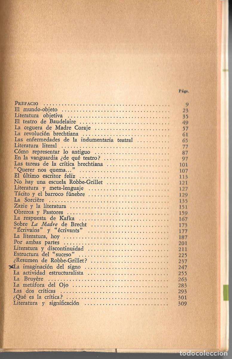 Libros de segunda mano: Roland Barthes - Foto 4