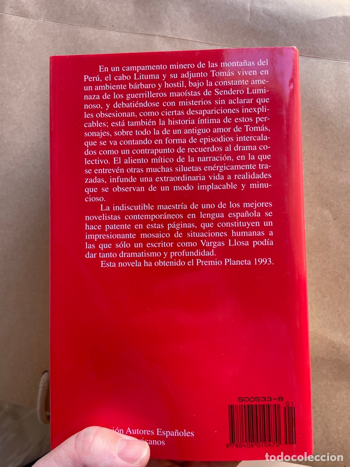 Libros de segunda mano: Mario Vargas Llosa: LITUMA EN LOS ANDES - Foto 2