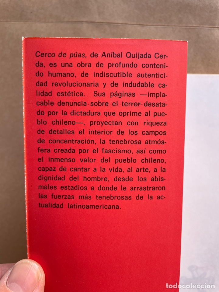 Libros de segunda mano: anibal quijada: cerco de puas - Foto 3