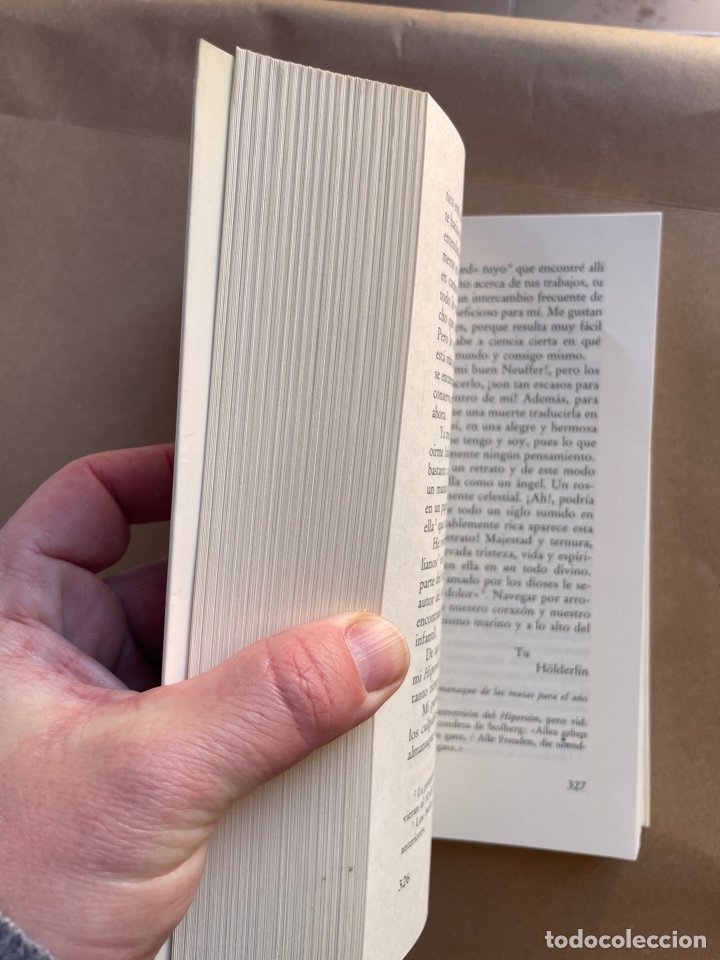 Libros de segunda mano: CORRESPONDENCIA COMPLETA (H&Ouml;LDERLIN) - Foto 2