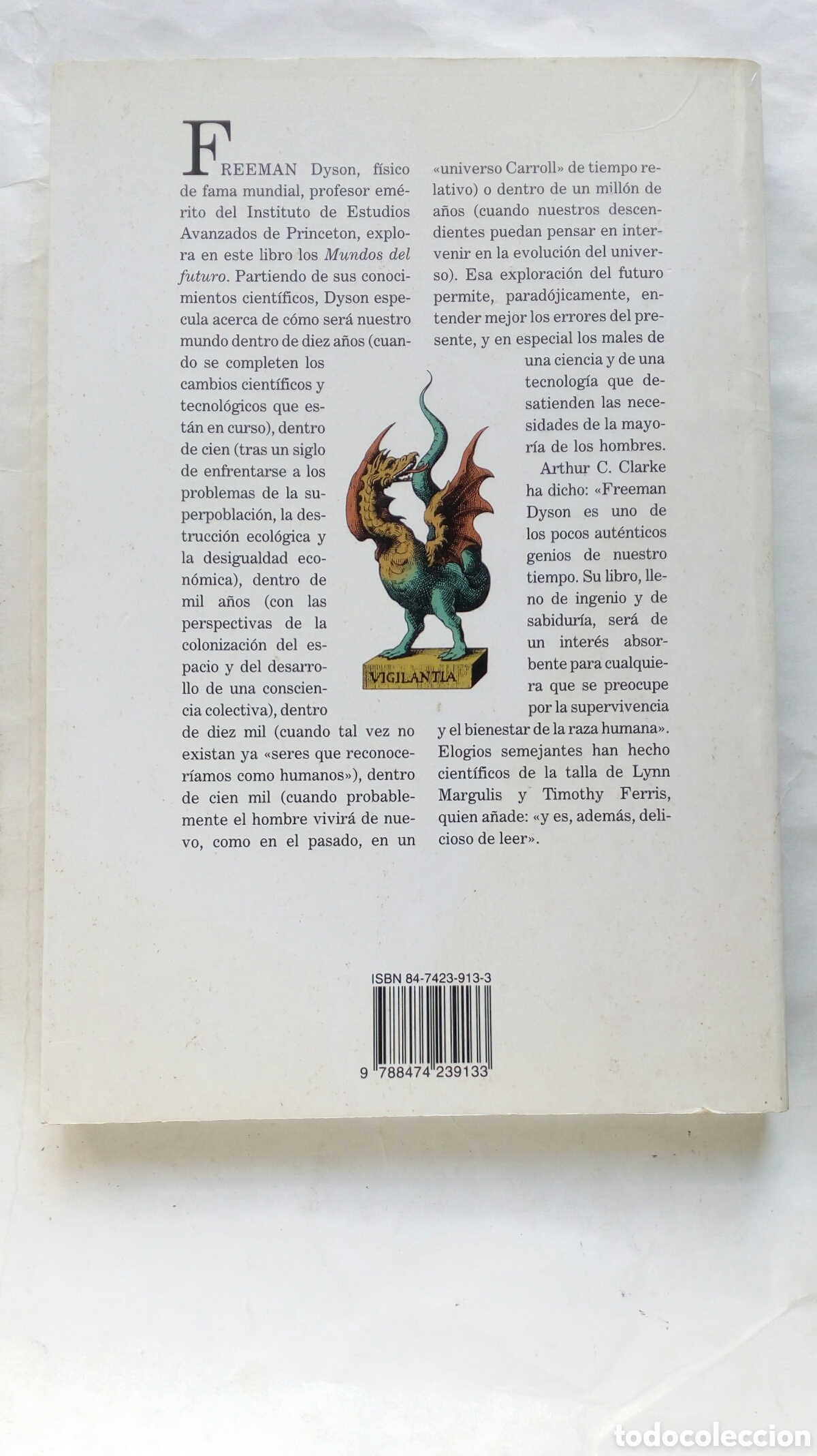 Libros de segunda mano: Mundos del futuro. Freeman Dyson. - Foto 2