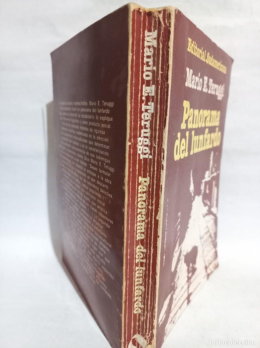 Libros de segunda mano: Mario E. Teruggi - Panorama del Lunfardo - Primera edici&oacute;n - 1979 - Foto 2