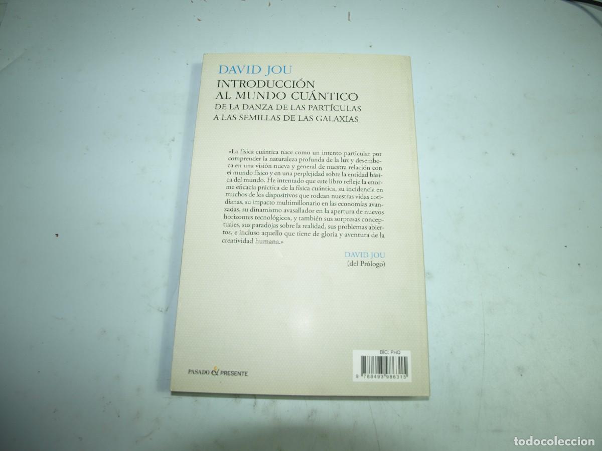 Libros de segunda mano: Introduccion al mundo cuantico, David Jou - Foto 2