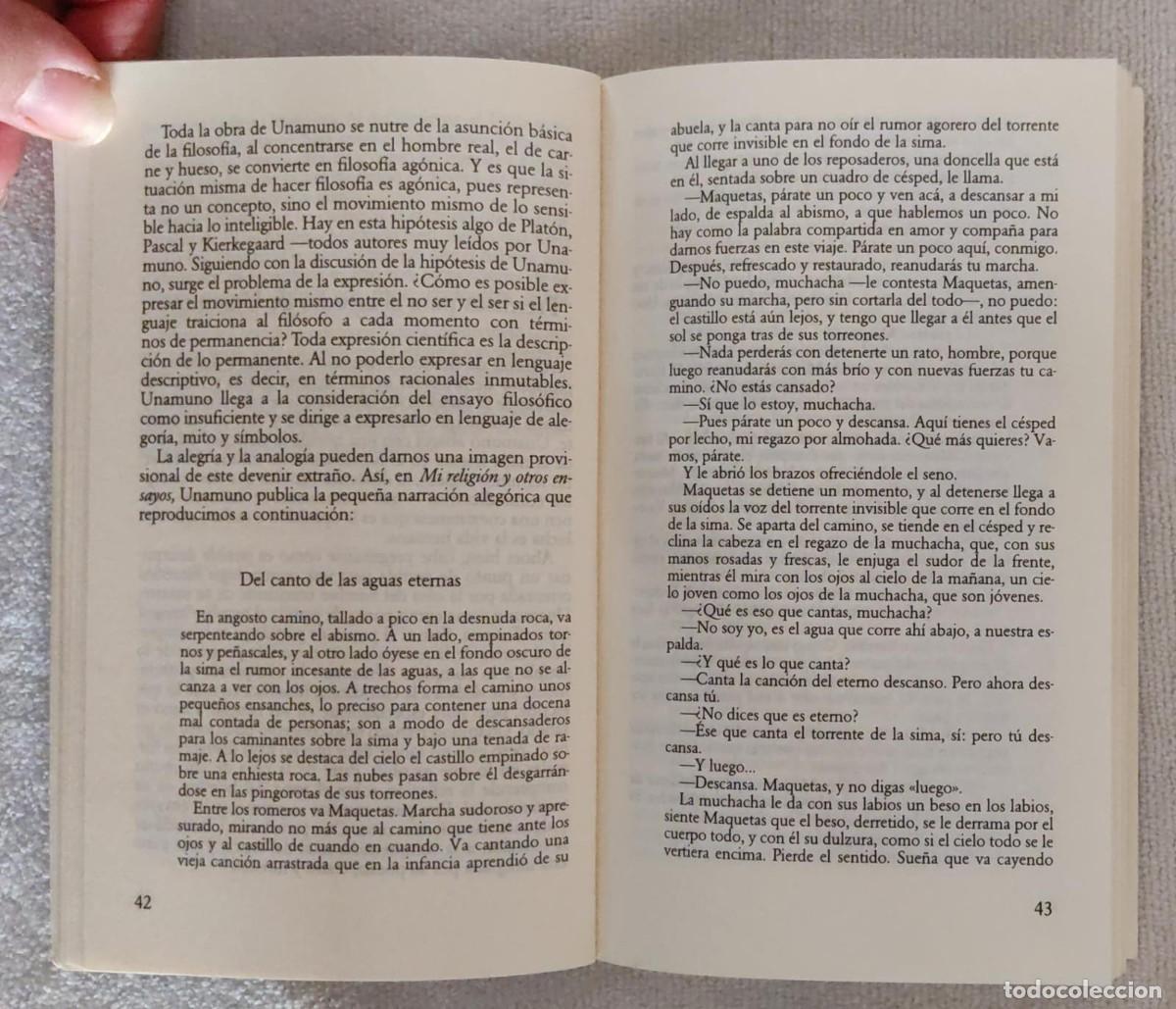 Libros de segunda mano: SAN MANUEL BUENO, M&Aacute;RTIR. - Foto 5
