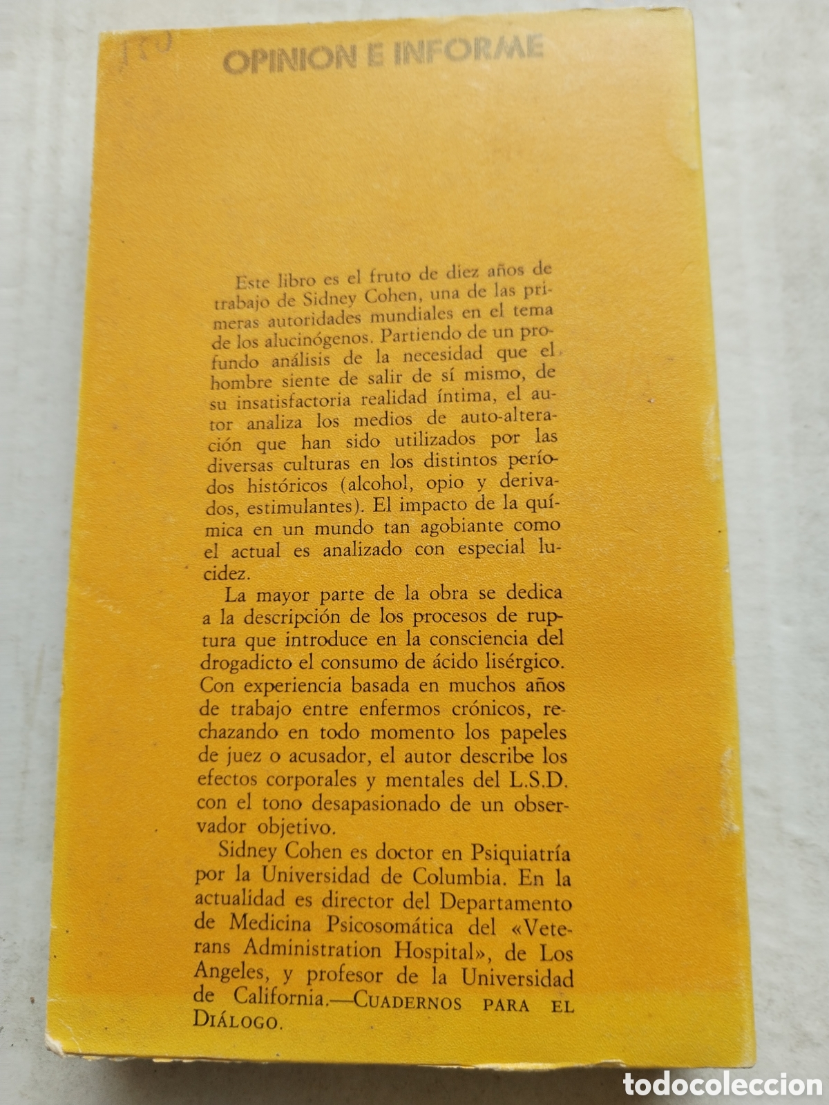 Libros de segunda mano: HISTORIA DEL LSD/SIDNEY COHEN - Foto 3