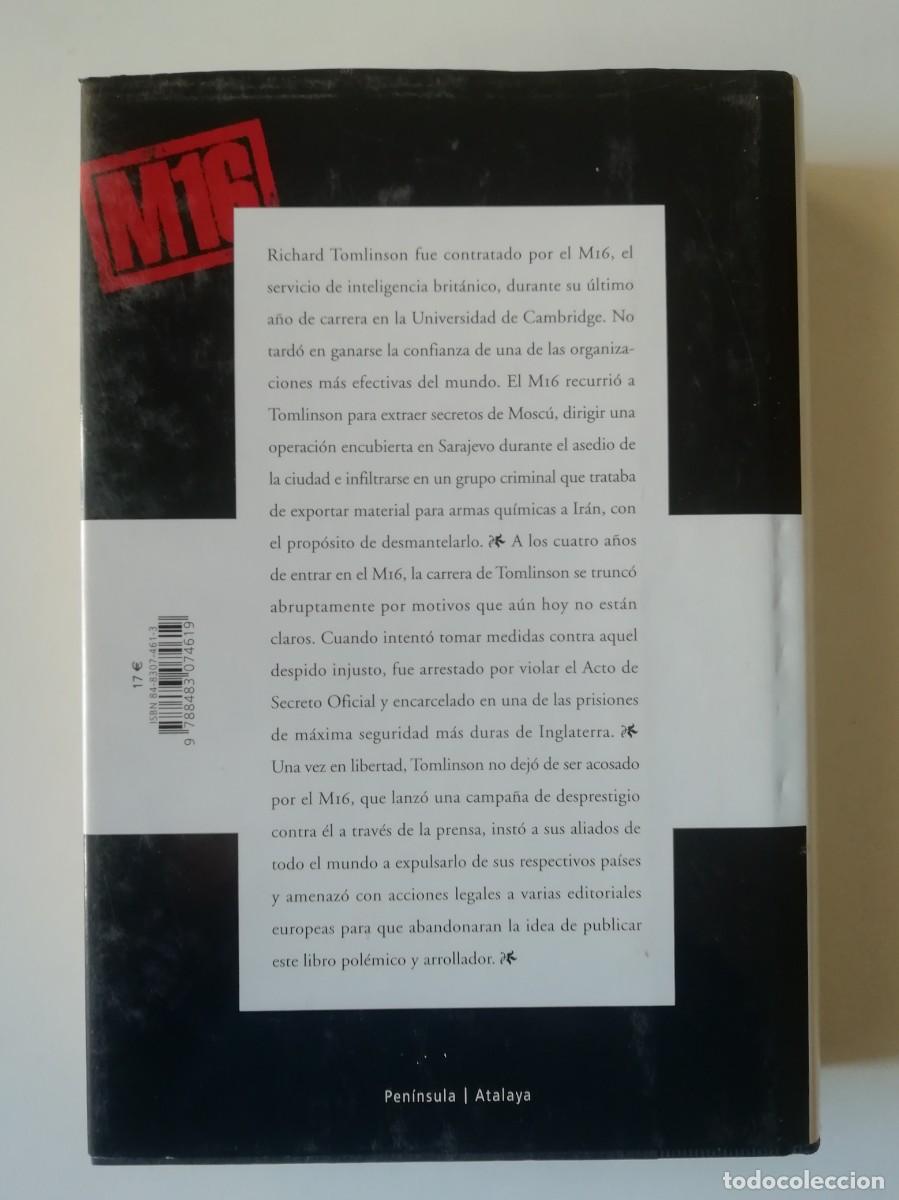 Libros de segunda mano: LA GRAVE TRANSGRESI&Oacute;N - RICHARD TOMLINSON - ED. PEN&Iacute;NSULA 2002 - Foto 2