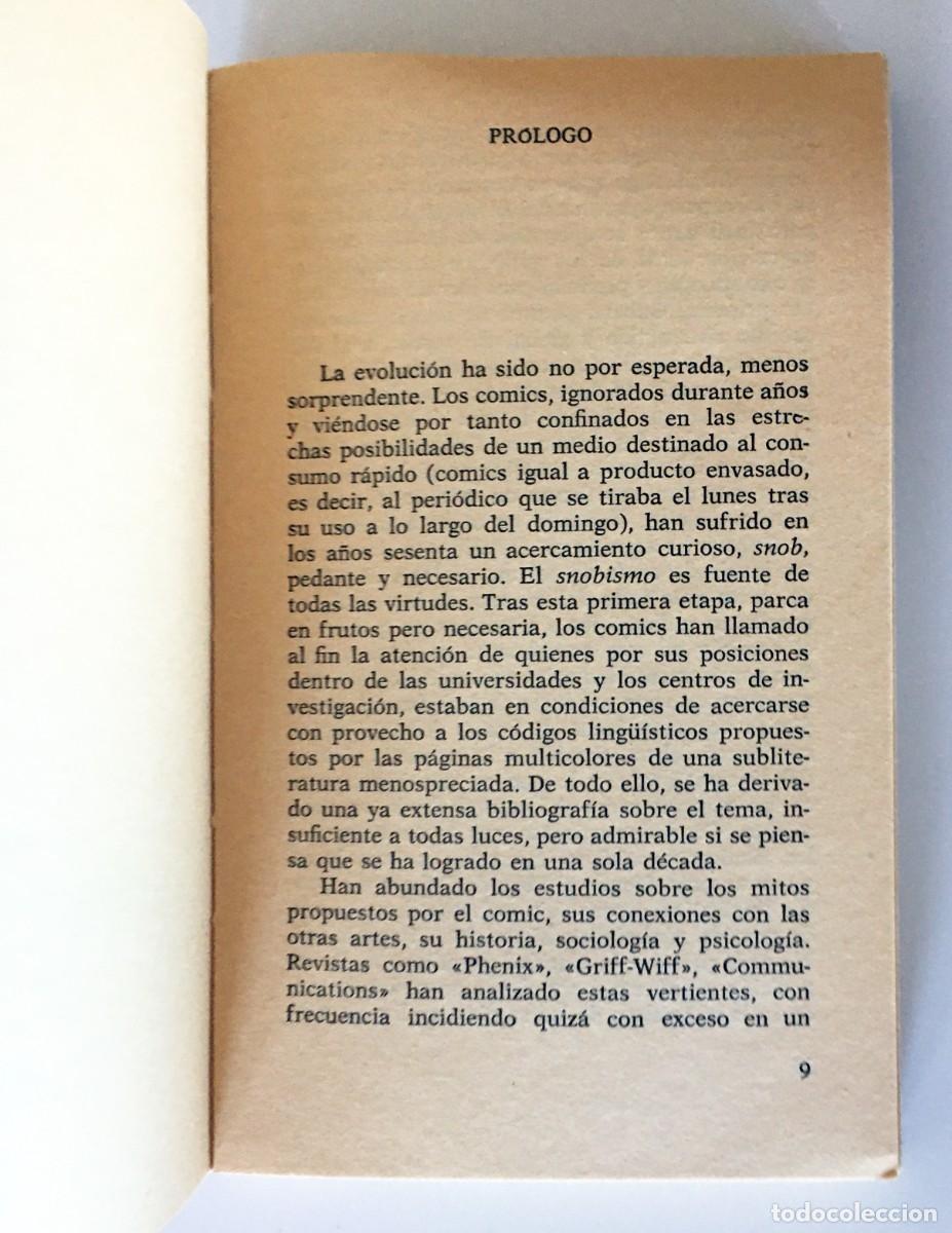 Libros de segunda mano: EL LENGUAJE DE LOS C&Oacute;MICS - ROM&Aacute;N GUBERN - EDICIONES PEN&Iacute;NSULA, PRIMERA EDICI&Oacute;N, 1972 - Foto 8