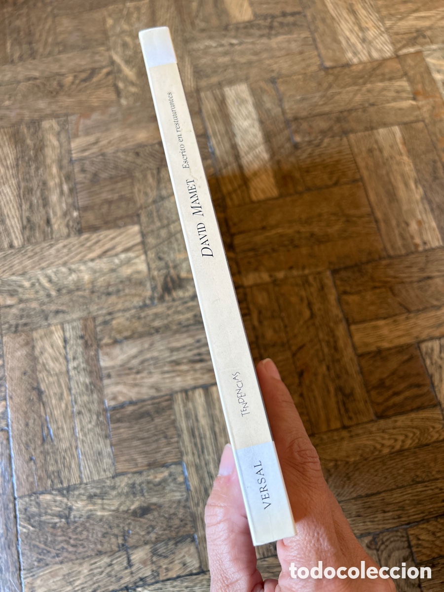 Libros de segunda mano: Escrito en restaurantes - David Mamet - Versal (1991) - Foto 4