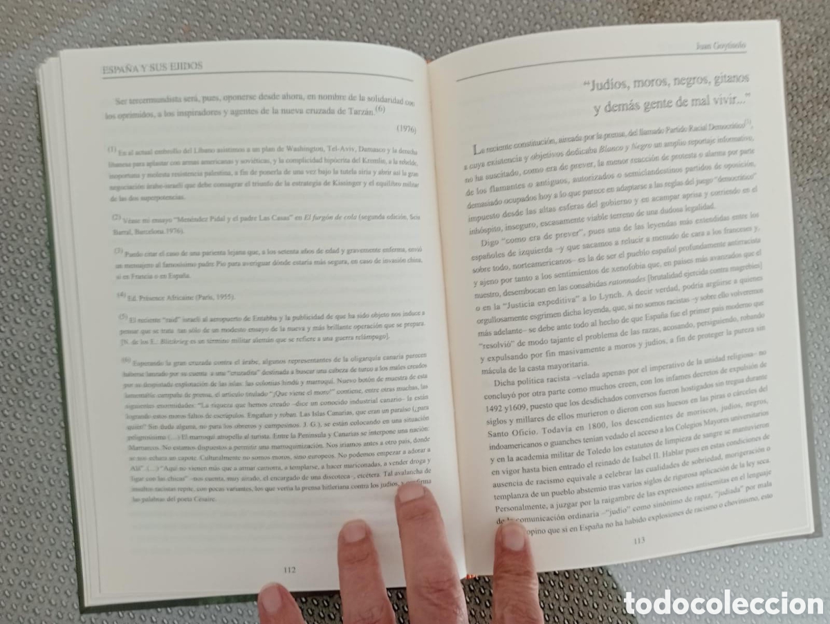 Libros de segunda mano: Espa&ntilde;a y sus ejidos / Juan Goytisolo - Foto 4